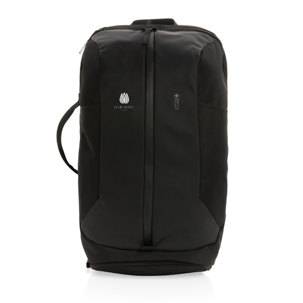 Branded Swiss Peak AWARE™ RPET 15.6 inch work/gym backpack