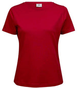 Tee Jays Ladies Interlock T-Shirt Red
