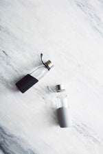 Branded VINGA Lean Glass Water Bottle
