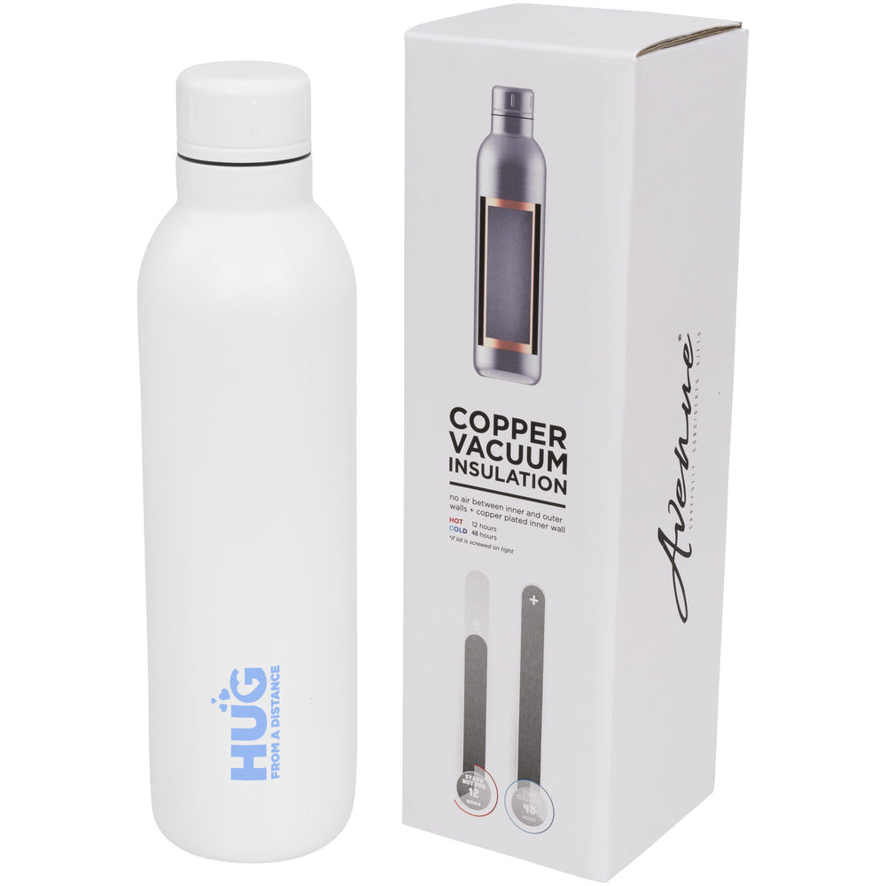 Thor 510 ml copper vacuum insulated water bottle