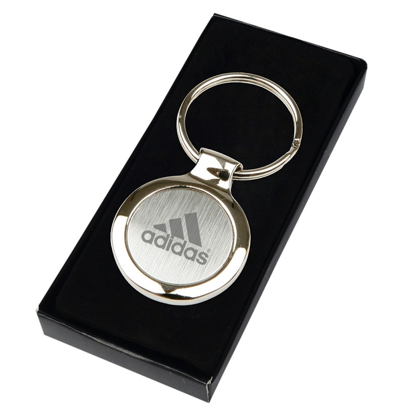 Branded Circular Executive Keyring