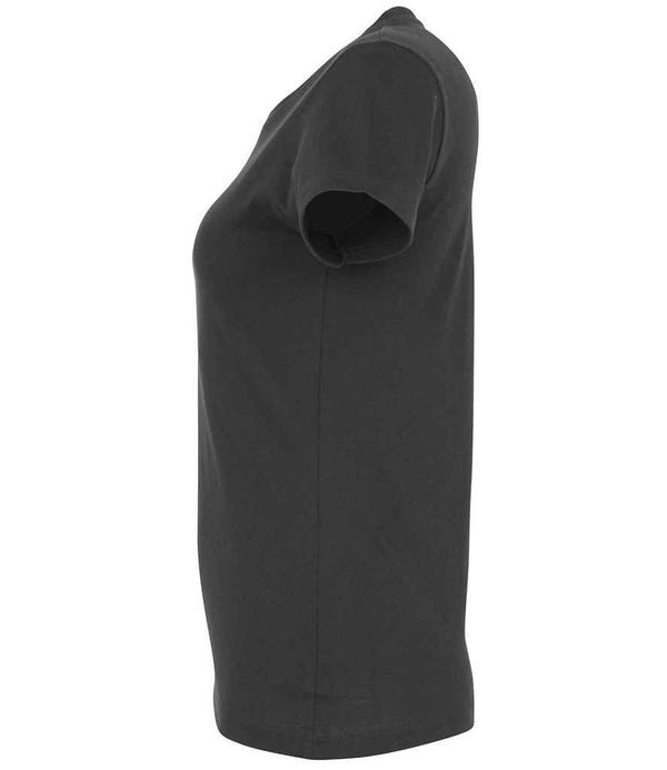 SOL'S Ladies Imperial Heavy T-Shirt Dark Grey