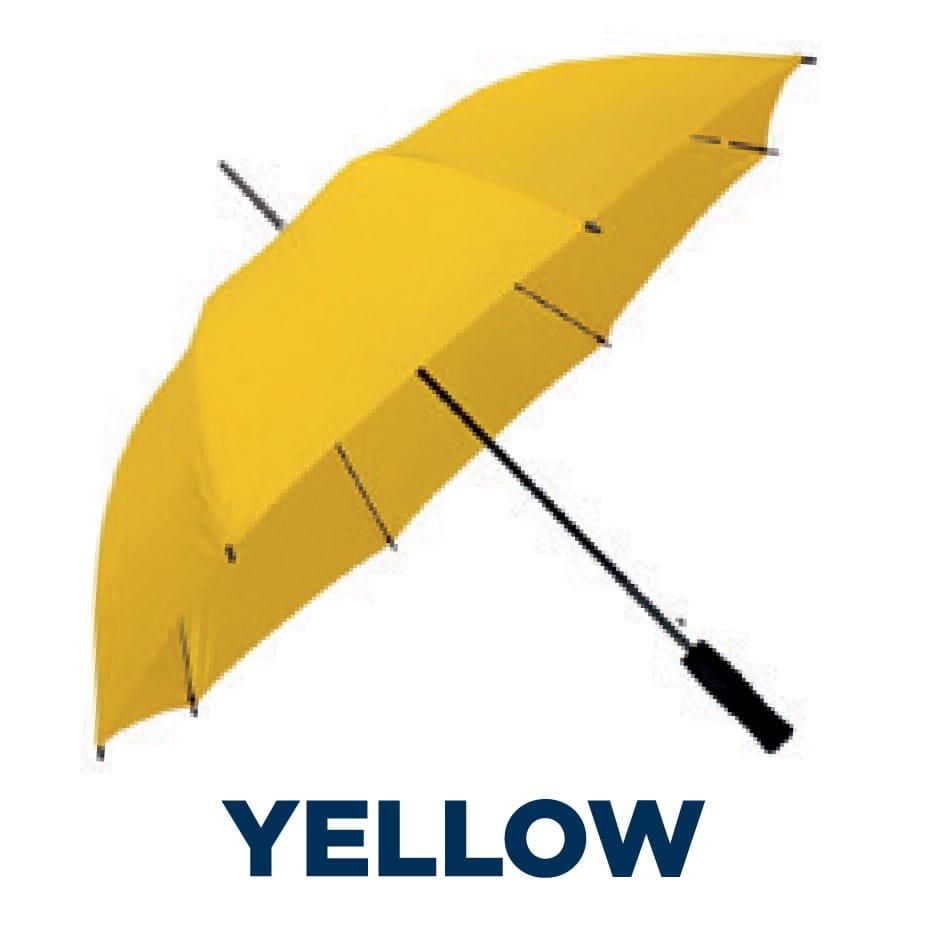 Automatic Walking Umbrella with Black Straight Handle - 1020mm