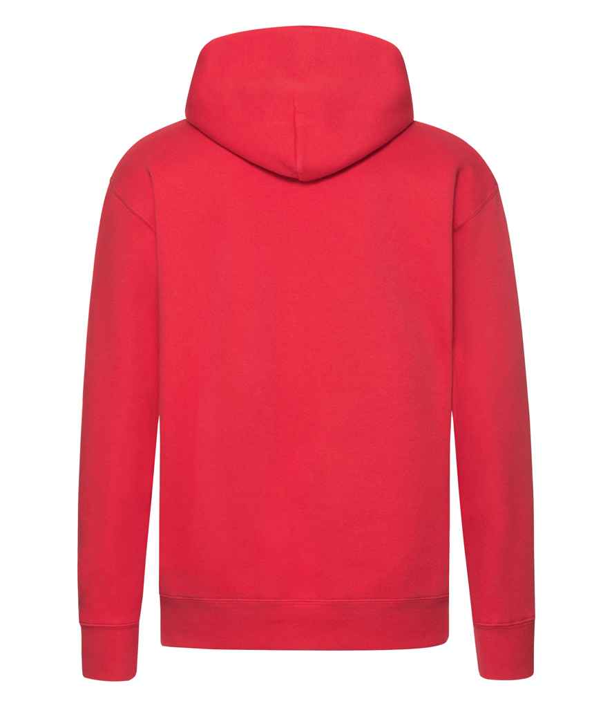 Fruit of the Loom Premium Hooded Sweatshirt Red