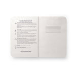 TEAPAD SEMI-RIGID. A5 notebook with semi-rigid cover made from tea leafs waste (65%)