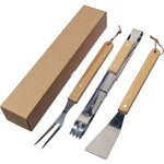 The Kaitlyn - Stainless steel barbecue set (3pc)