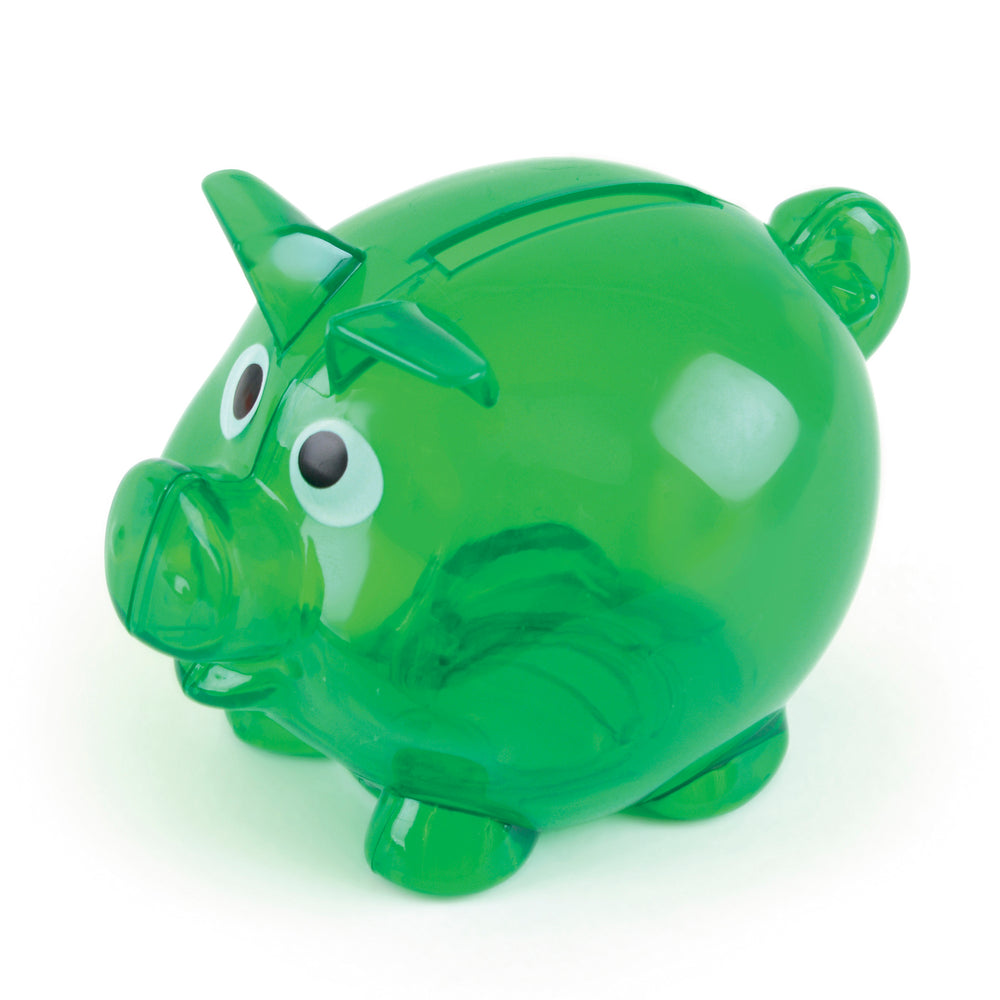 Branded Piglet Bank Mini Single Slot Translucent piggy bank