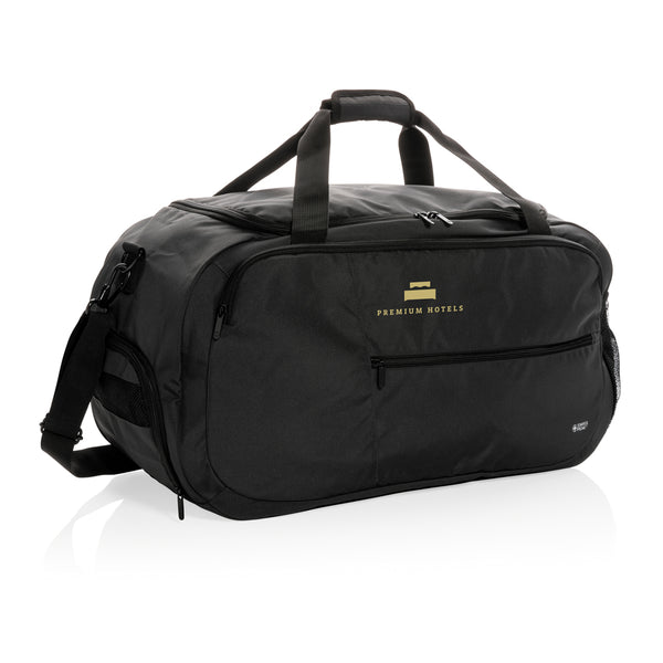 Branded Swiss Peak AWARE™ RPET sports duffel