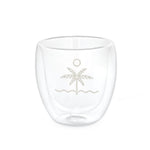 AMERICANO. Isothermal glass cup 220 mL