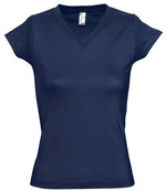 SOL'S Ladies Moon V Neck T-Shirt French Navy