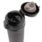 Branded Metallic easy lock vacuum mug