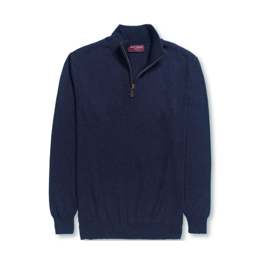 Brook Taverner Dallas Zip Neck Sweater