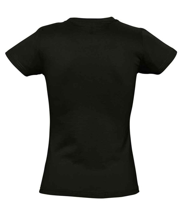 SOL'S Ladies Imperial Heavy T-Shirt Deep Black