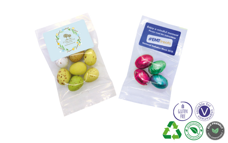 Easter Bag of Mini Candy Coated Eggs (Small)