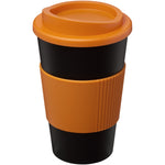 Branded Americano® 350 ml insulated tumbler with grip