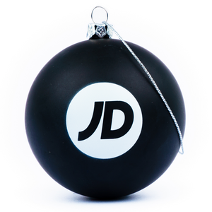 Branded Christmas Bauble - 70mm Shatterproof | Custom Logo Baubles | No Minimum Order