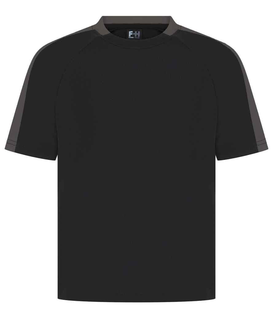 Finden + Hales Kids Team T-Shirt Black/Gunmetal