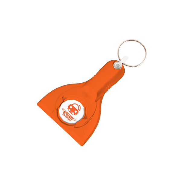 Ice Pop Ice Scraper Trolley Coin Keyring