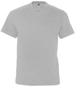 SOL'S Victory V Neck T-Shirt Grey Marl