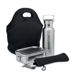 Branded Lunch set in stainless steel