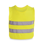 MIKE. 100% polyester reflective kids' vests
