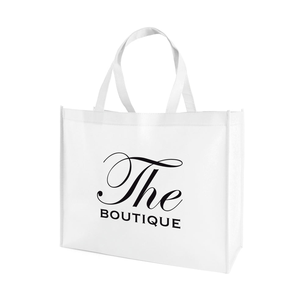 Branded Jackson 80g Non Woven Landscape Shopper Bag With Base Board