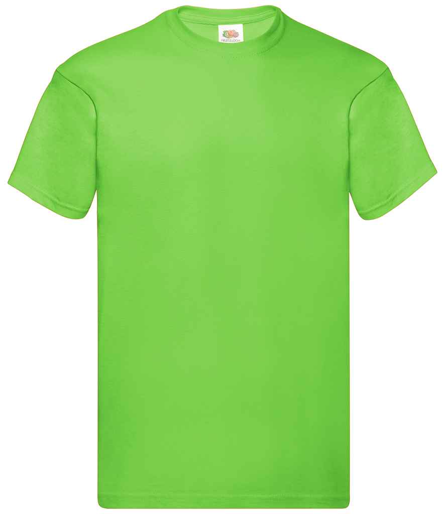 Fruit of the Loom Original T-Shirt Lime Green