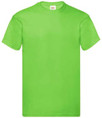Fruit of the Loom Original T-Shirt Lime Green