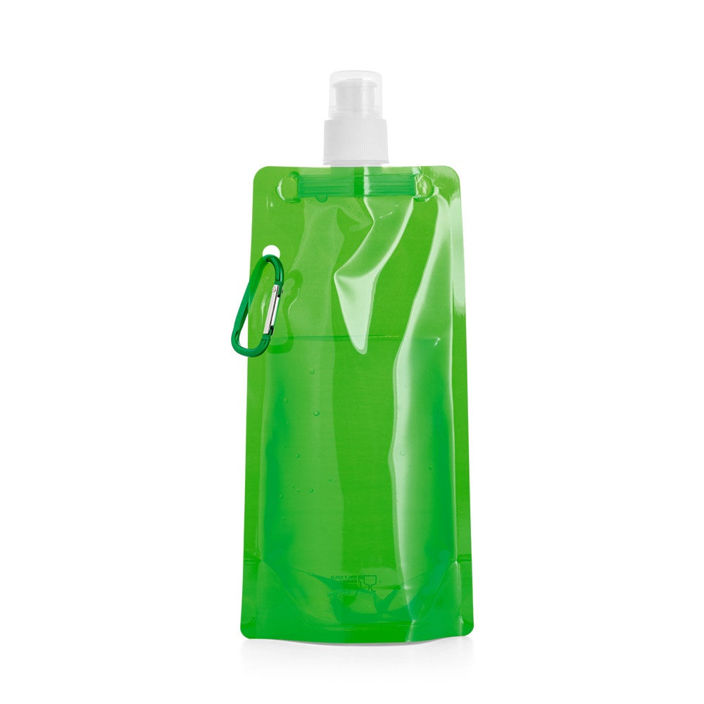 Kwill Foldable Sports Bottle with Carabiner Clip - 460ml