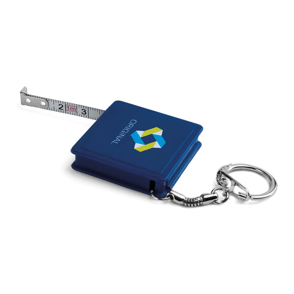 ASHLEY. Keyring with measuring tape