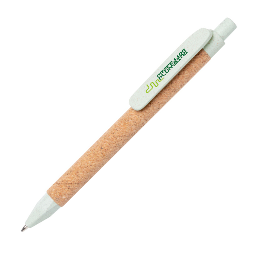 Write wheatstraw and cork pen
