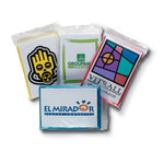 Branded Foldable raincoat in polybag