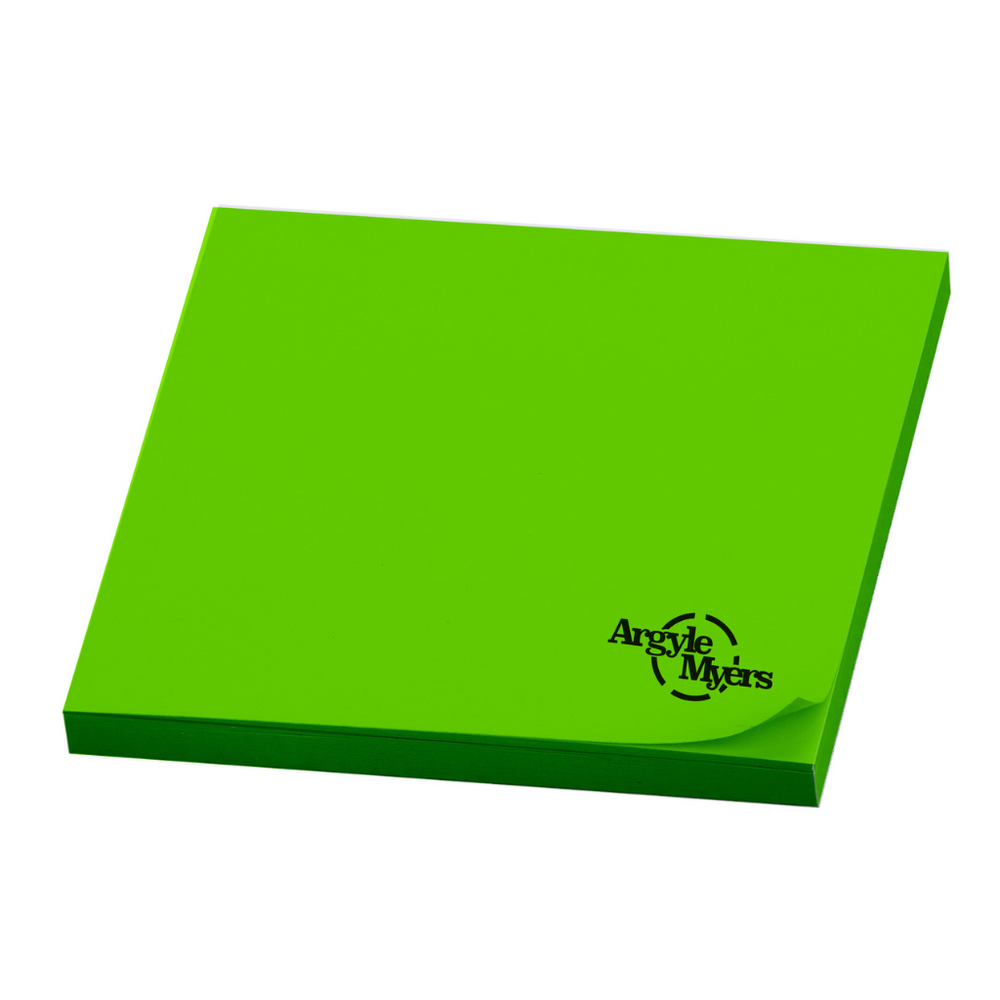 75x75mm Neon Sticky Note Green
