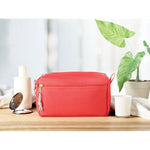 Branded PVC free cosmetic bag