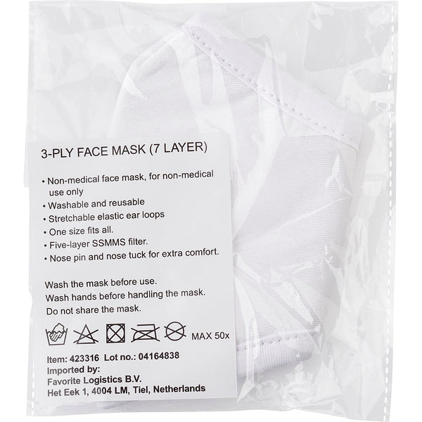 Branded Goatspen 3 Ply face mask with 7 layers