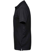 Tee Jays Luxury Stretch Piqué Polo Shirt Black