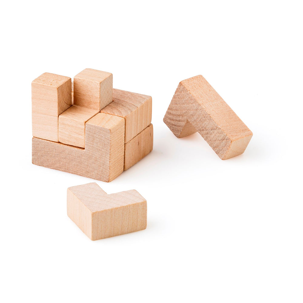 Barrowmoor Wooden cube puzzle