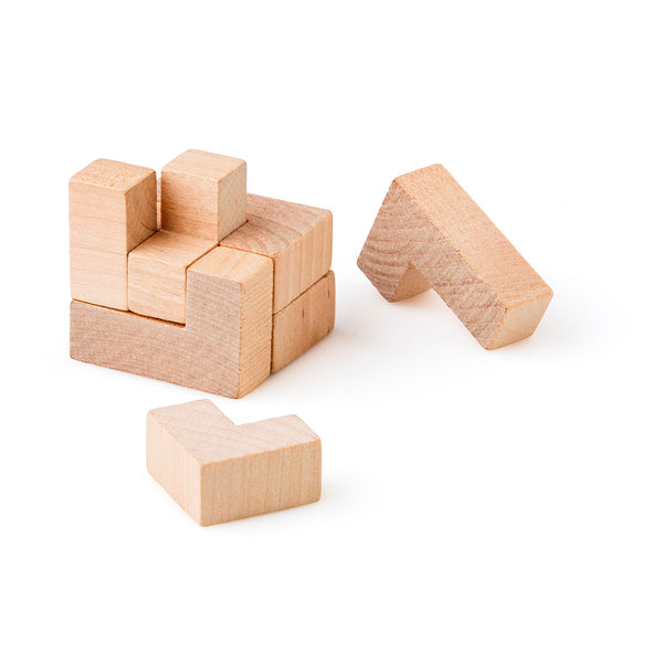 Branded Barrowmoor Wooden cube puzzle