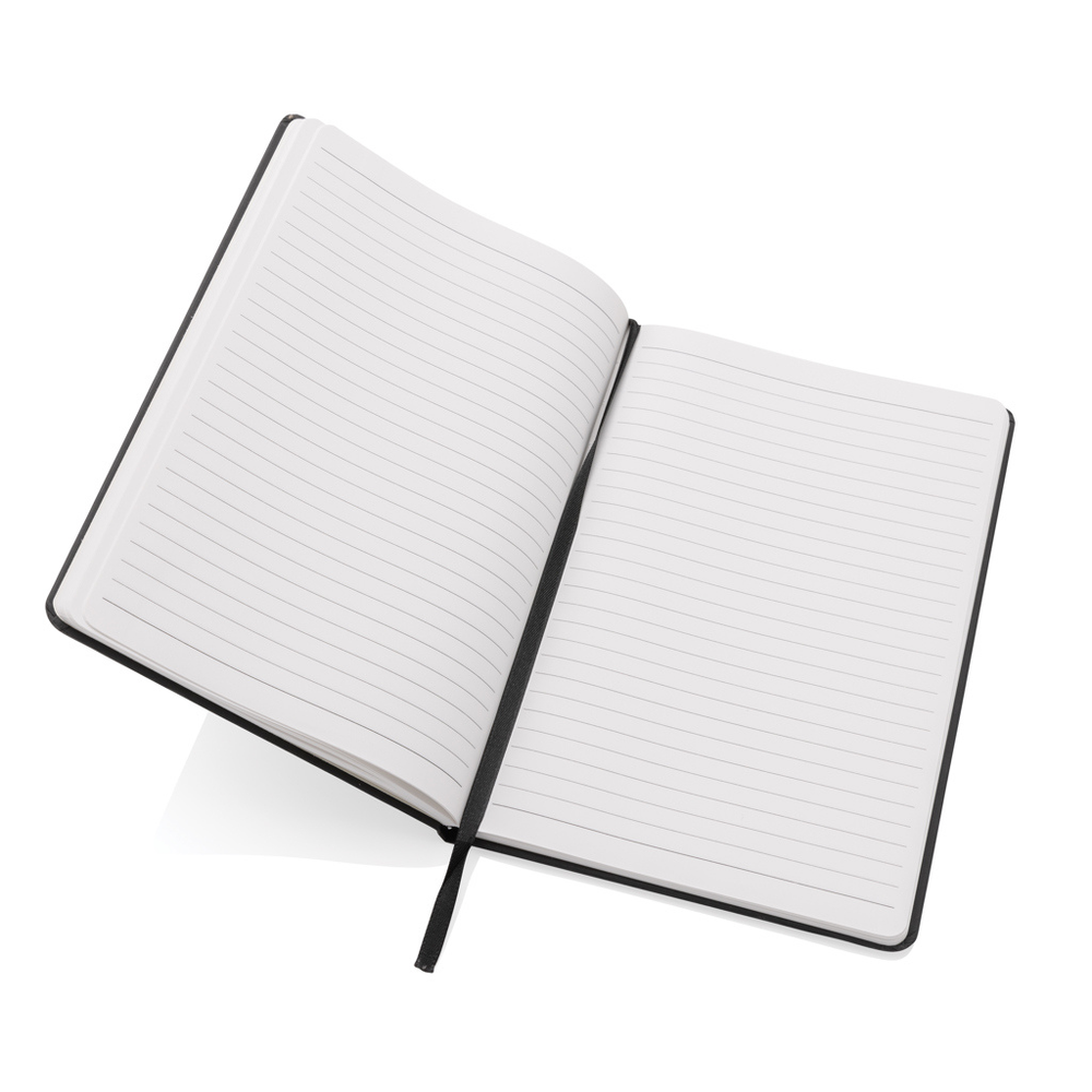 Branded Craftstone A5 recycled kraft and stonepaper notebook