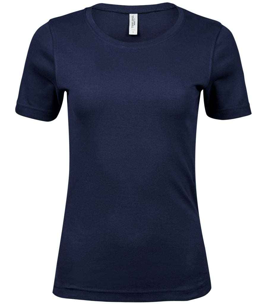 Tee Jays Ladies Interlock T-Shirt Navy