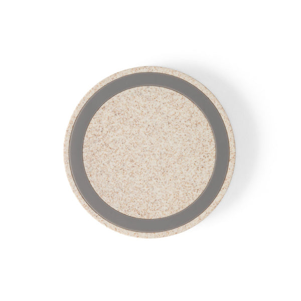 CUVIER. Wireless charger in ABS and wheat straw fibre