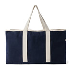 Branded VINGA Volonne AWARE™ recycled canvas beach bag