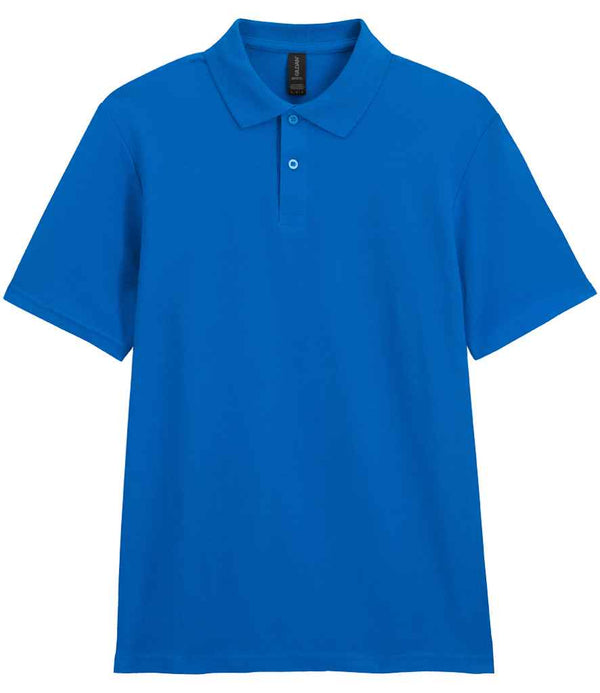 Gildan SoftStyle® Double Piqué Polo Shirt Royal Blue