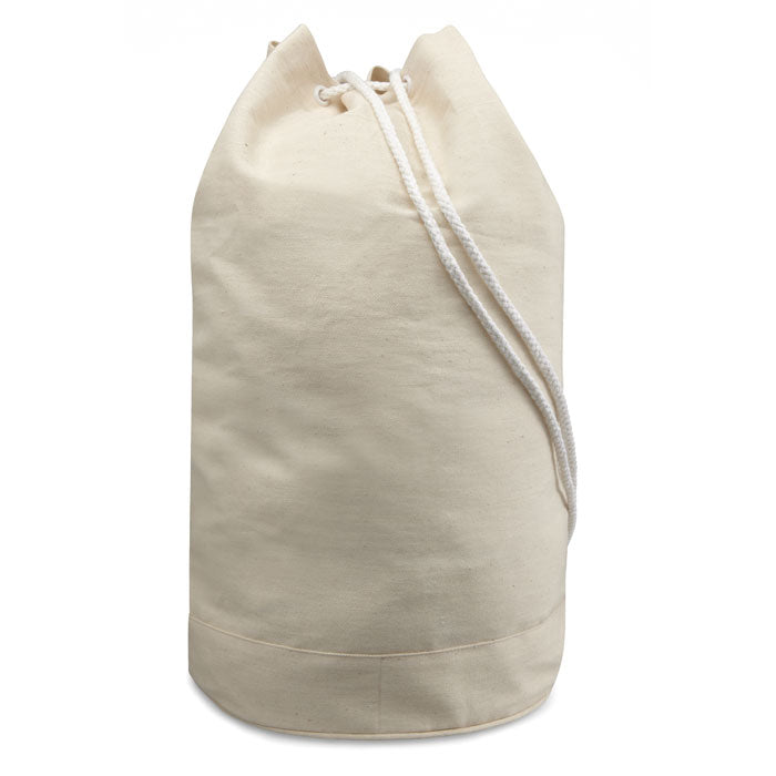 Branded Cotton duffle bag
