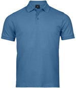 Tee Jays Luxury Stretch Piqué Polo Shirt Ocean Blue