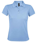 SOL'S Ladies Prime Poly/Cotton Piqué Polo Shirt Sky Blue