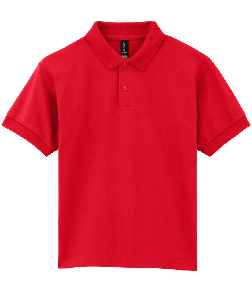 Branded Gildan Kids DryBlend® Jersey Polo Shirt