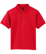 Branded Gildan Kids DryBlend® Jersey Polo Shirt