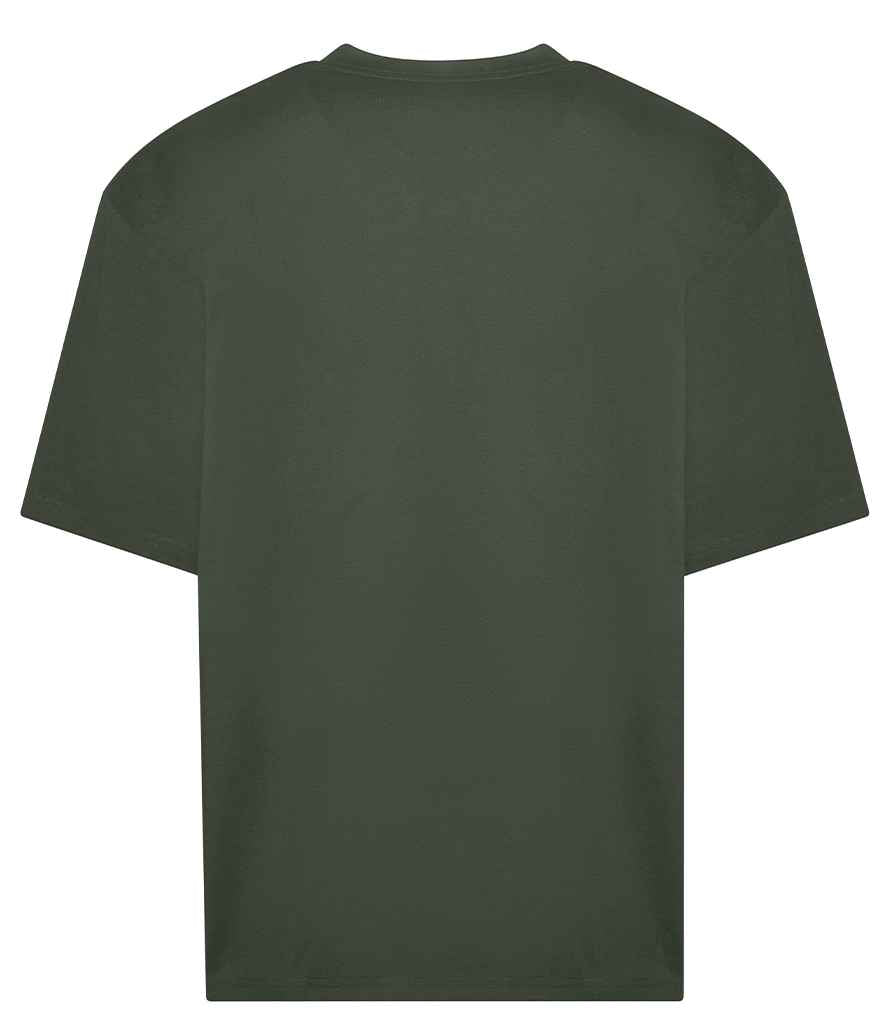 AWDis Unisex Oversize 100 T-Shirt Earthy Green