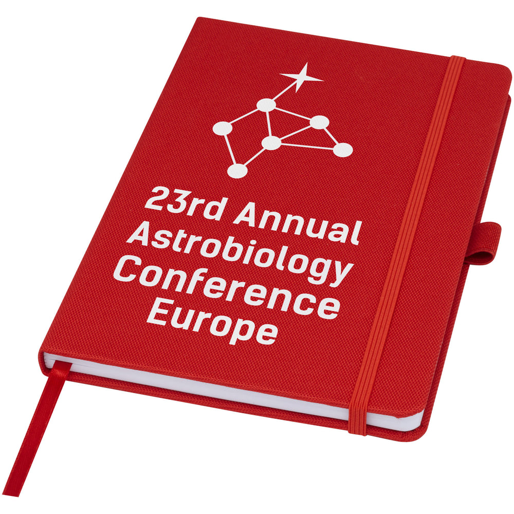 Honua A5 recycled paper notebook with recycled PET cover